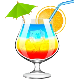 Телеграм стикер 🍹 Soda-Juice-Shakes @PunjabiSticker