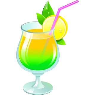 Телеграм стикер 🍹 Soda-Juice-Shakes @PunjabiSticker
