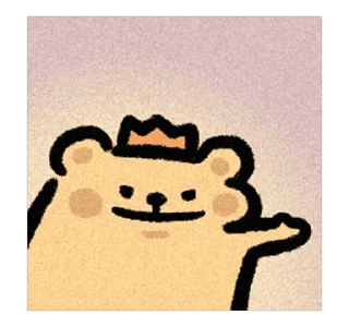 Video sticker ⭐ ʕ·ᴥ·ʔ 𝗯𝗲𝗮𝗿𝗶𝘀𝗯𝘂𝗴 ➢ @ppbbemj