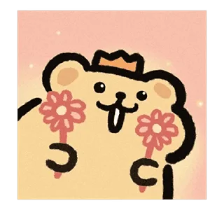 Video sticker ⭐ ʕ·ᴥ·ʔ 𝗯𝗲𝗮𝗿𝗶𝘀𝗯𝘂𝗴 ➢ @ppbbemj