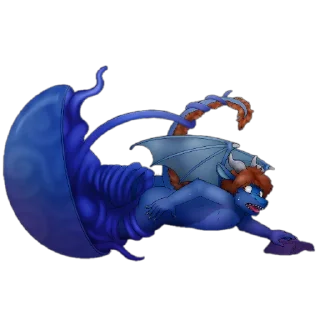 Telegram sticker 🫡 Seadragom (NSFW)