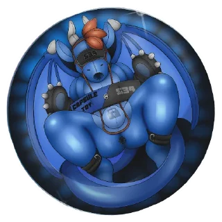 Telegram sticker 🫥 Seadragom (NSFW)