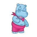 Sticker 😂 Hippos