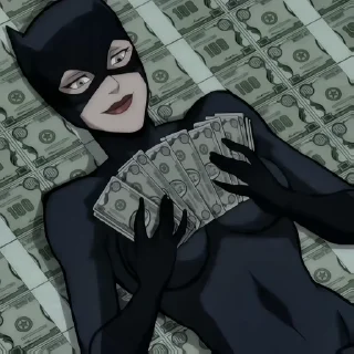 Video sticker 💄 Catwoman @stickerowo