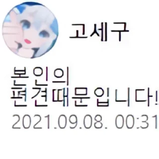 Video sticker 👻 이세돌 댓글모음 @DCConSticker