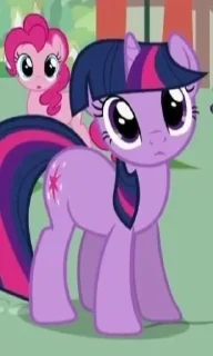 Telegram sticker 😕 Twilight | @MyLittlePony_bots