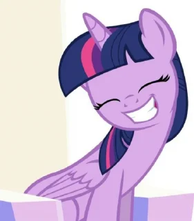 Video sticker 😁 Twilight | @MyLittlePony_bots