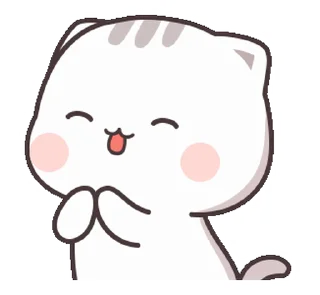 Sticker ☺️ Cute Little Mochi || @GreySunders