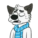 Телеграм стикер 😰 Points