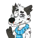Telegram sticker 🤕 Points