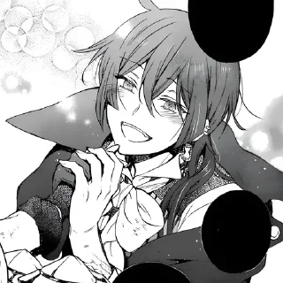 Telegram stiker ♠️ Manga Vanitas @Hanim1O