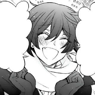 Telegram stiker ♠️ Manga Vanitas @Hanim1O