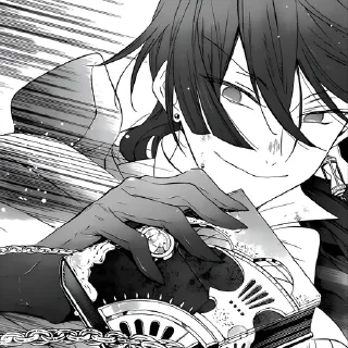 Telegram stiker ♠️ Manga Vanitas @Hanim1O