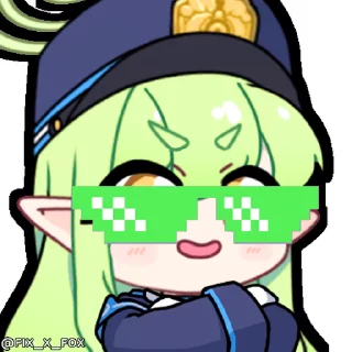 Sticker 🥳 @fix_x_fox Hikari & Nozomi