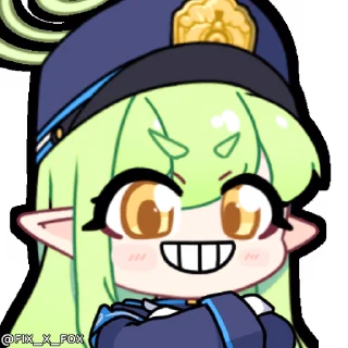 Telegram sticker 😂 @fix_x_fox Hikari & Nozomi