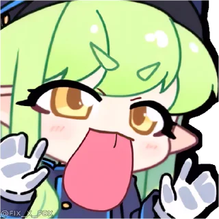 Video sticker 👅 @fix_x_fox Hikari & Nozomi