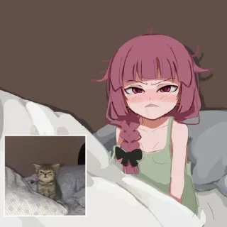 Телеграм стикер 😠 Bochis × @burntpacks