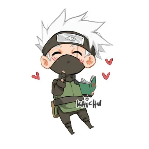 Telegram sticker 🖼 Cute kakashi