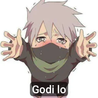 Video sticker 🤭 Cute kakashi
