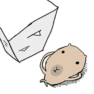 Telegram sticker ⭐ 되바라진 캭되바라 @moe_sticker_bot