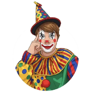 Sticker 🤡 lin_найт