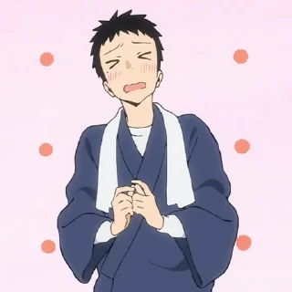 Telegram sticker 🎎 🎏 Gojou Wakana S2 (@TodorokiShouto)