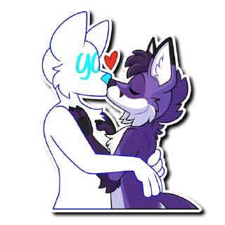 Telegram stiker 💋 Ratchet Fawx