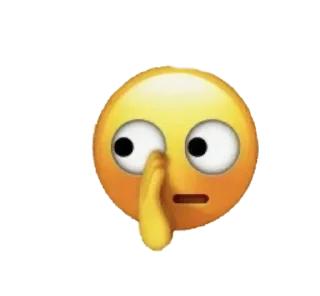 Telegram sticker 🙄 Emoji😳 @stickerowo