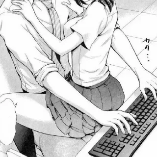 Telegram sticker 🔞 Anime Tease