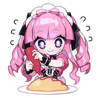 Telegram sticker 🥫 @menheraisgod Moeru Mimin 2.0