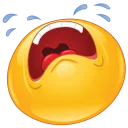 Video sticker 😭 emoticon