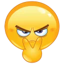 Video sticker 😠 emoticon