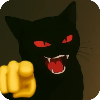Sticker 🌟 Onyx 😾 @onyxafk