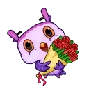 Telegram sticker 💐 Owled Didi