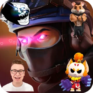 Telegram sticker 👓 Хамяко стандоффчек