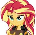 Sticker ☺️ Sunset Shimmer EG