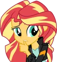 Telegram sticker 🤔 Sunset Shimmer EG