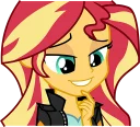 Video sticker 😀 Sunset Shimmer EG