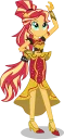 Telegram sticker 💃 Sunset Shimmer EG