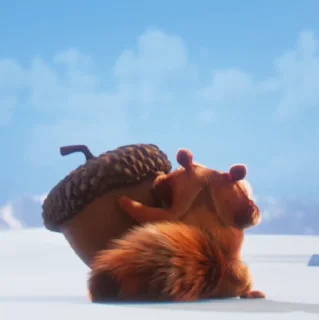 Sticker 🌰 🌰 ‧ Baby ⋆ Scrat ៸ @MelioraRole