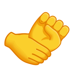 Telegram sticker 🤚 Edited Emojis @TgSticker @EmojisHub
