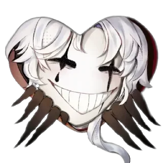 Video sticker 👄 Pierrot :: @fStikBot