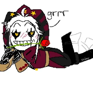 Telegram stiker 🐱 Pierrot :: @fStikBot