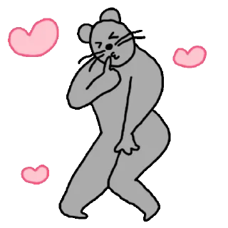 Video sticker 👍 @KakaoEmoji 발톱먹은쥐
