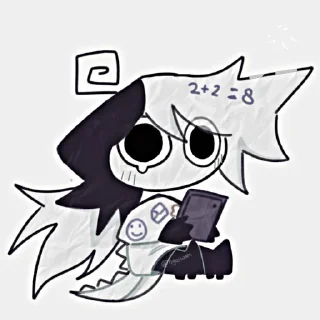 Telegram sticker 🖍 ᘔIᑭ ٩( ᐛ )و :: @stiki_fpe