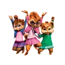 Телеграм стикер 👨 the chipmunks