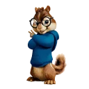 Телеграм стикер ✌ the chipmunks