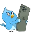 Telegram sticker 😖 BlueBird