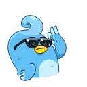 Telegram sticker 😎 BlueBird
