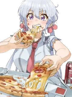 Video sticker 🍕 Anime 1.0 - @sandu
